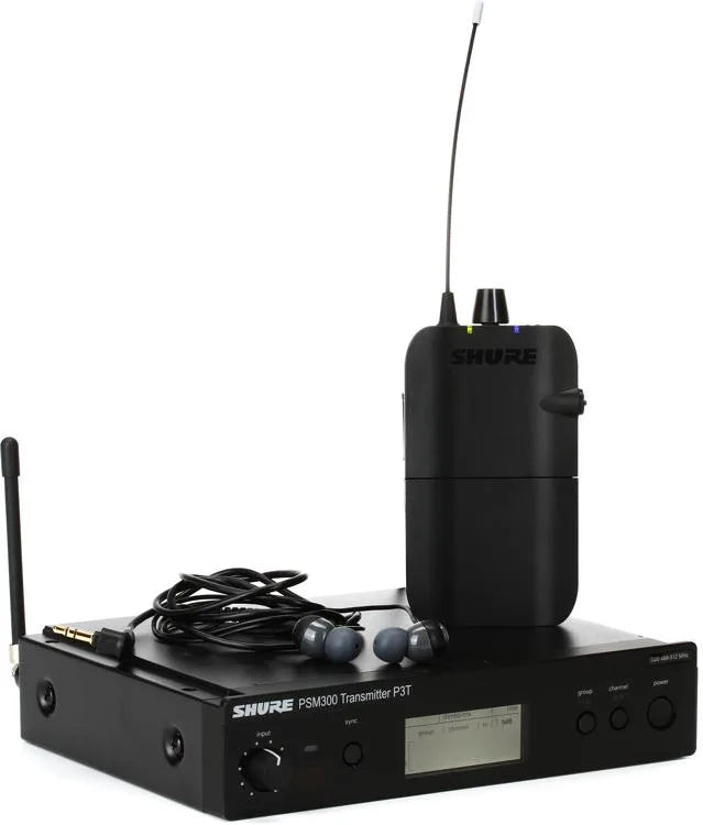 Shure PSM300 P3TR112GR Wireless In-ear Monitor System - G20 Band