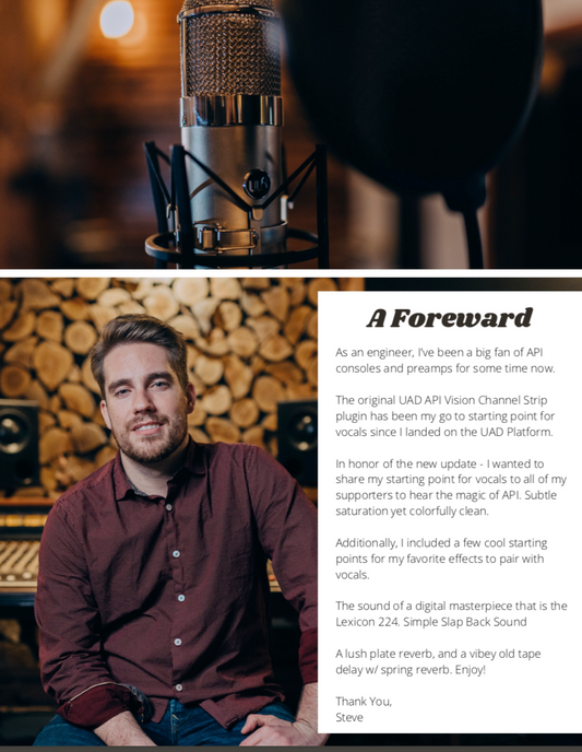 American Console Vocal Chain