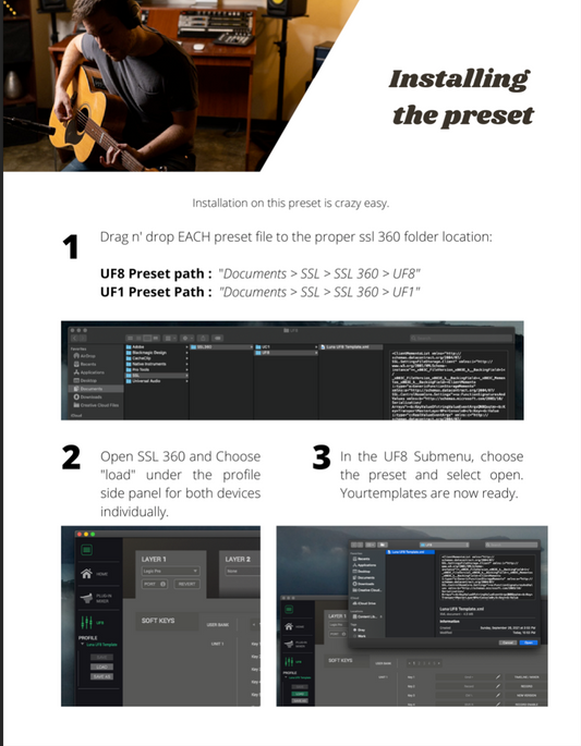 UF Series LUNA Control Profile – LITE