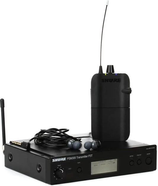Shure PSM300 P3TR112GR Wireless In-ear Monitor System - G20 Band
