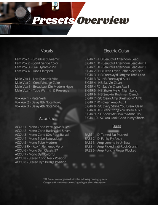 Heritage Classics Sessions Pack - Desktop Class