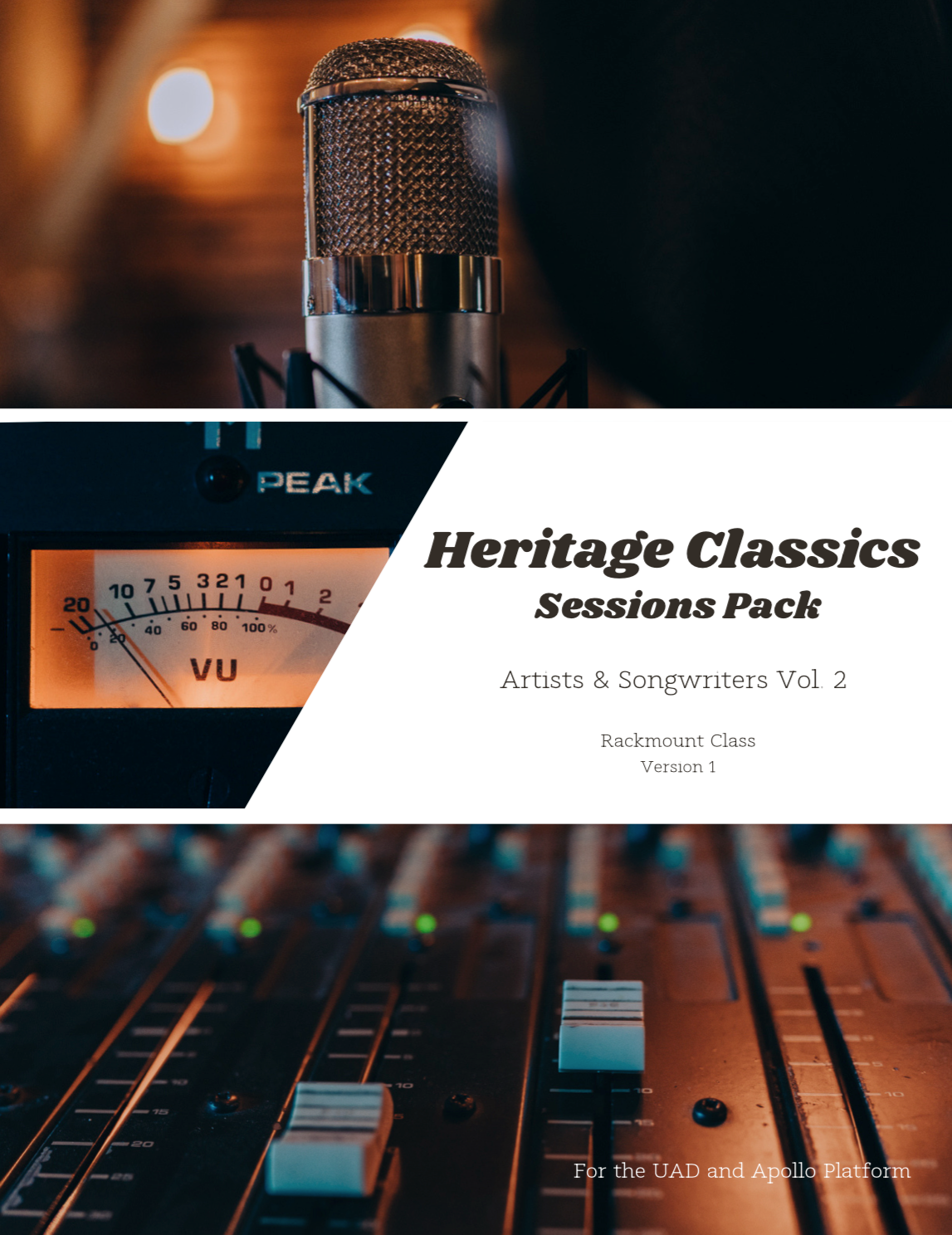 Heritage Classics Sessions Pack - Rackmount Class