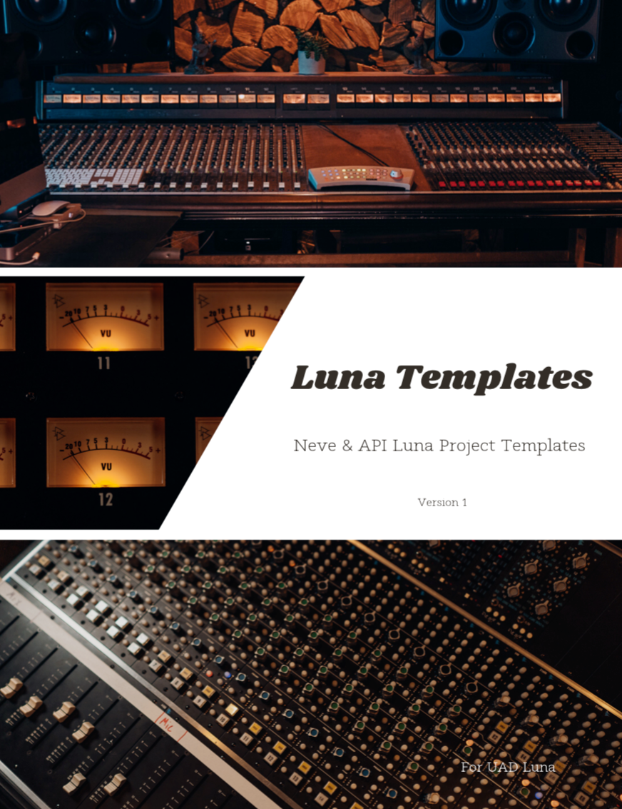 Luna Mix Template - American Style Console